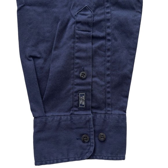 NEW SCOTCH & SODA Mens Blue Long Sleeve Button-up Shirt Size XXL NWT 4 0041 - Picture 9 of 12